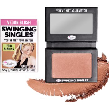 theBalm Swinging Singles Blush fard de obraz compact - imagine 3